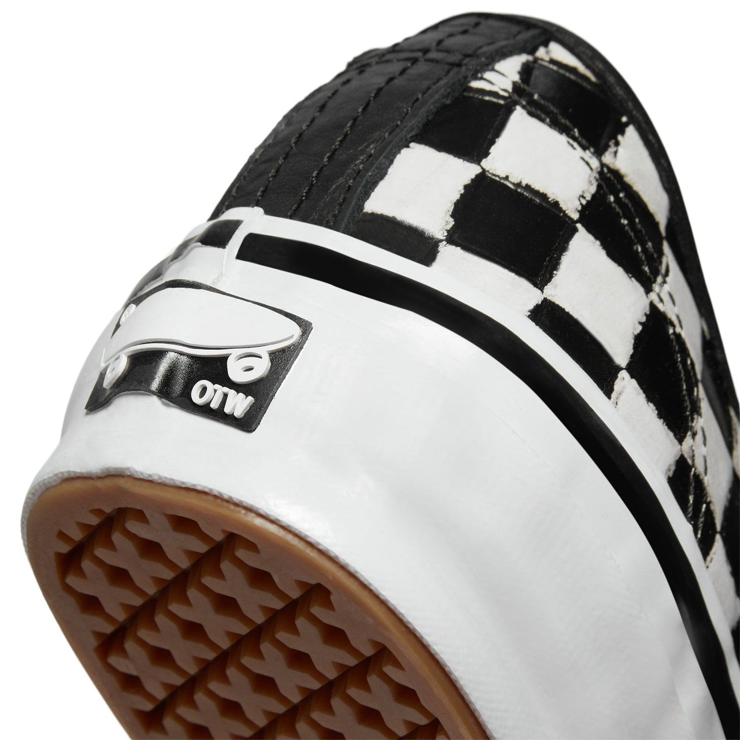 Vans Otw Authentic 44 Vibram (Leather Check Black/White)