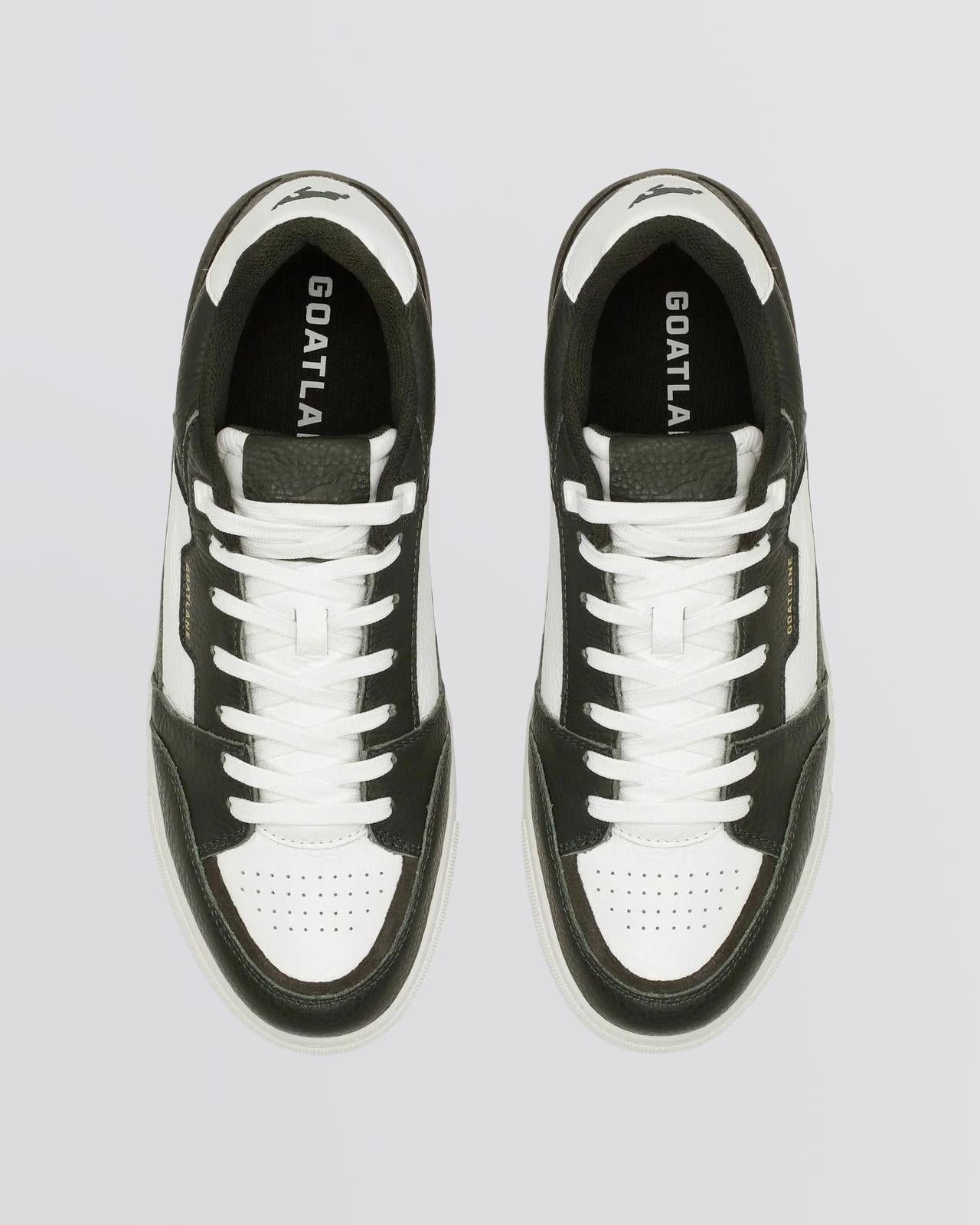 The Contour Collection Golf Shoes Dark Green/White Leather
