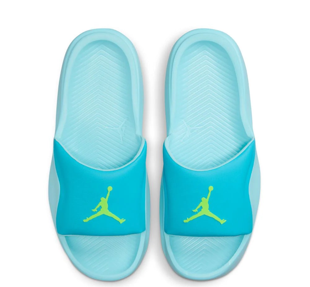 Jordan Franchise Slide Chlorine Blue Copa Electric Green