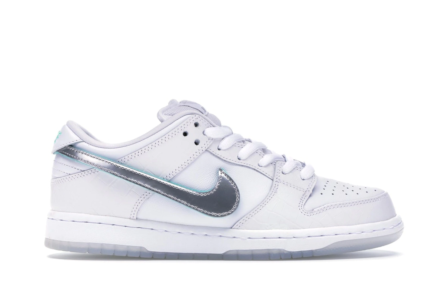 Nike Sb Dunk Low Diamond Supply Co White Diamond