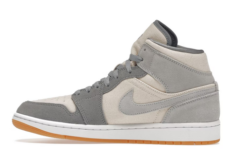 Jordan 1 Mid Se Coconut Milk Particle Grey