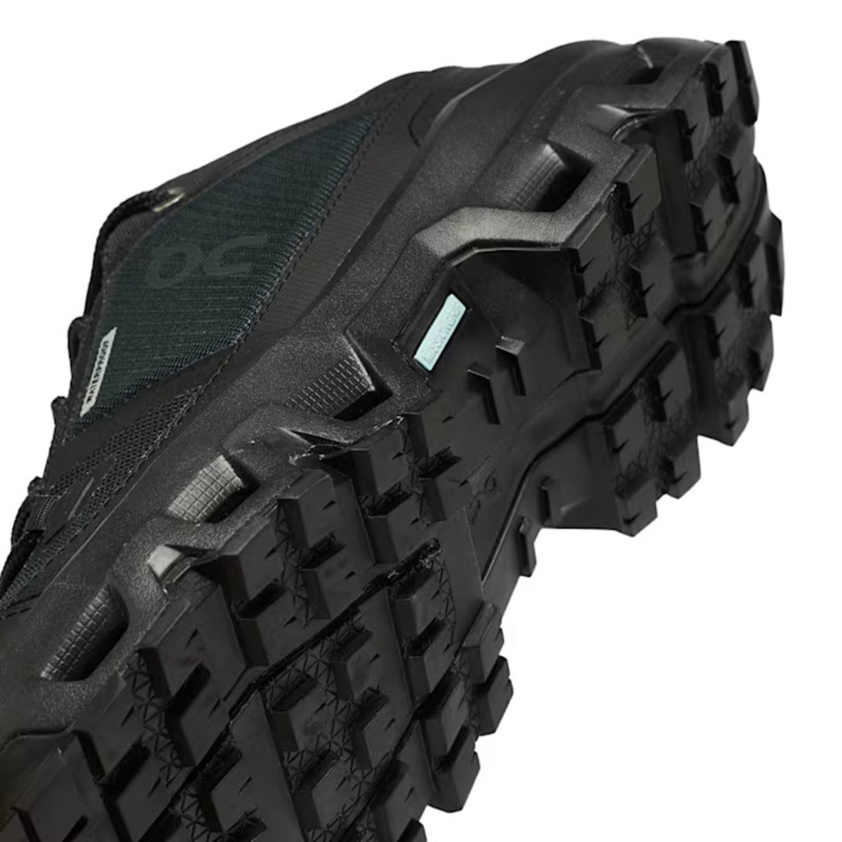On Running Cloudrock Low Waterproof All Black