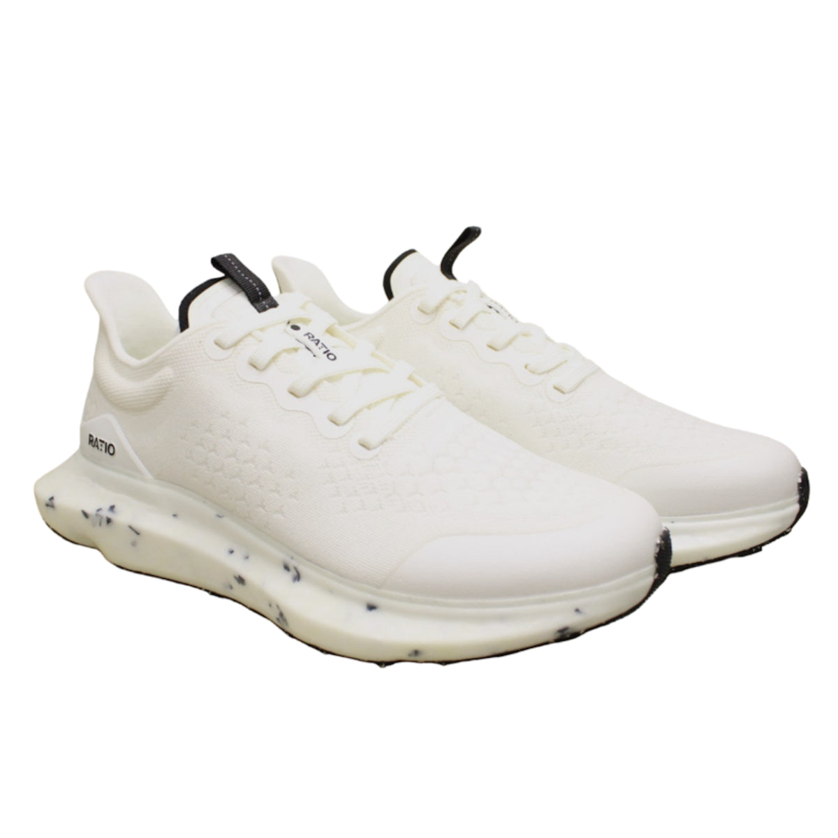 Ratio Running Purity White Jet Black