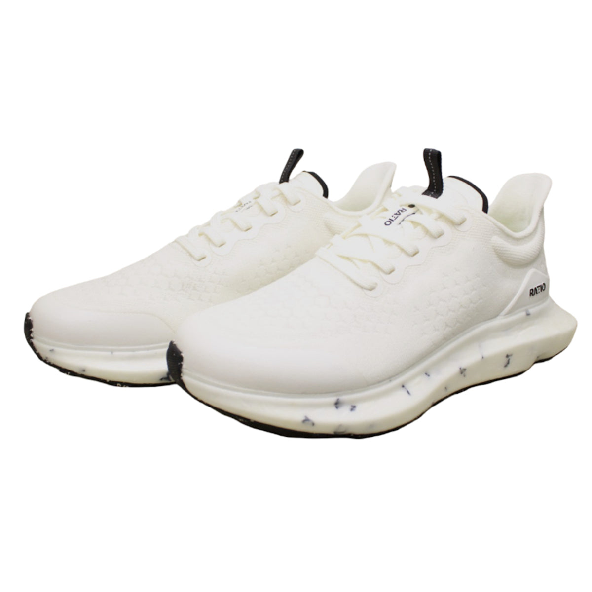 Ratio Running Purity White Jet Black